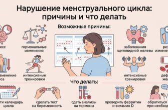 Нарушение менструального цикла — причины нерегулярных месячных у женщин