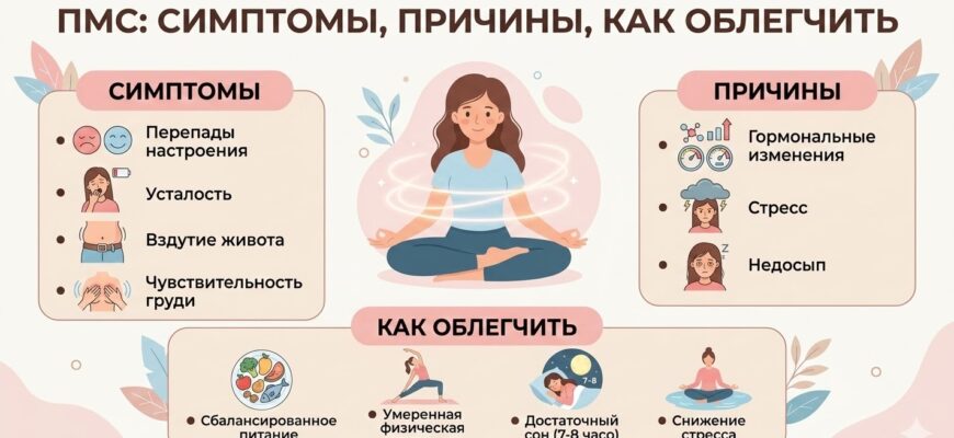 Симптомы ПМС у женщин