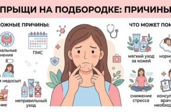 Прыщи на подбородке у женщин — возможные причины высыпаний