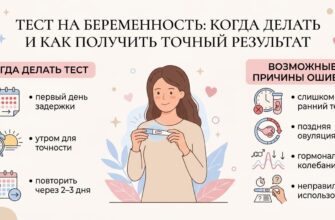 Тест на беременность: когда делать и как получить точный результат 1 Тест на беременность — когда делать тест и как получить точный результат